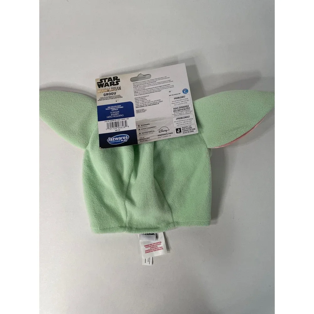 Star Wars Grogu Headband Toddler OS Green New Mandalorian Baby Yoda Costume Hat - Picture 2 of 5